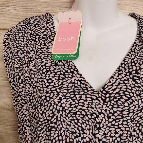 XL BOOB, The Midnight Misty Nursing Dress, Midnight Blue Print NWT - Picture 16 of 16